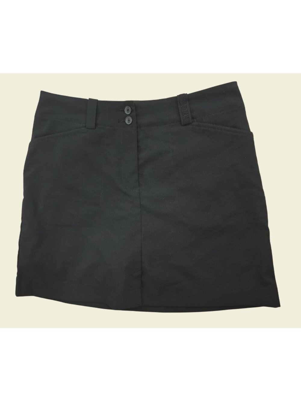 Nike Golf Black Dri-Fit Skort Womens Athletic Skirt 6